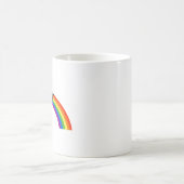 Regenbogenbogen des Progress Pride Kaffeetasse (Mittel)