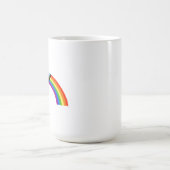 Regenbogenbogen des Progress Pride Kaffeetasse (Mittel)