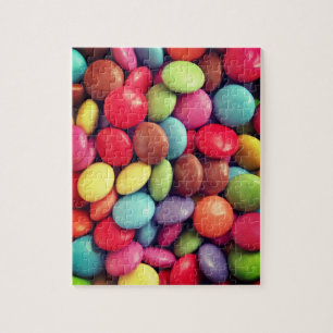 Regenbogenbonbons Puzzle