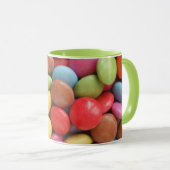 Regenbogenbonbons Tasse (VorderseiteRechts)