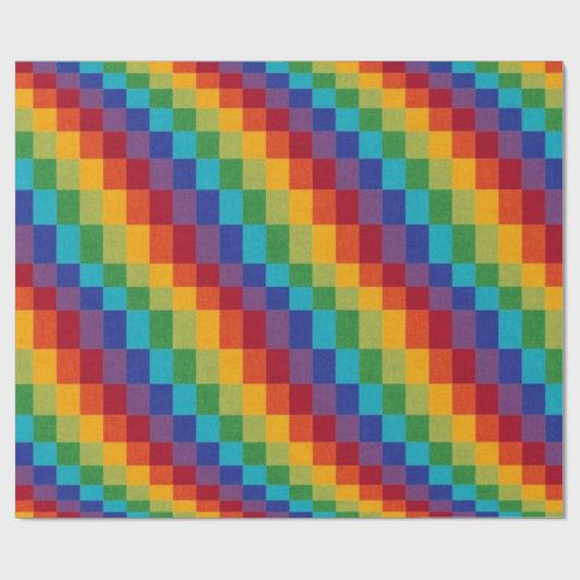 Regenbogenboxen Geschenkpapier (Flach)