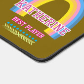 Regenbogenbraun Schreibtischunterlage (Ecke)