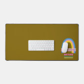 Regenbogenbraun Schreibtischunterlage (Tastatur & Maus)
