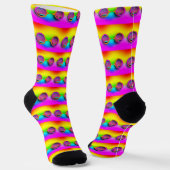 Regenbogenbrille Herren Crew  Socken (Gewinkelt)