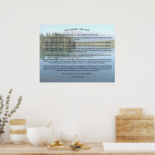 Regenbogenbrücke 3 poster (Küche)