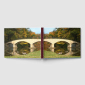 Regenbogenbrücke im Herbst an der Grove City Uni Gästebuch (Voll)