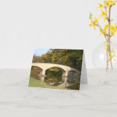 Regenbogenbrücke im Herbst an der Grove City Uni Karte (Gelbe Blume)