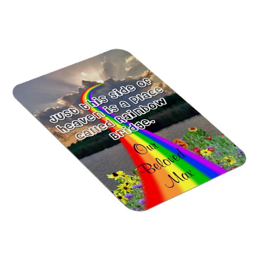 Regenbogenbrücke Magnet (Rechte Seite)