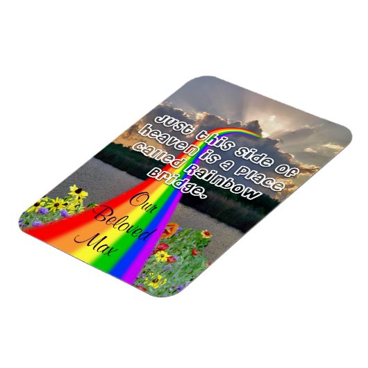 Regenbogenbrücke Magnet (Linke Seite)