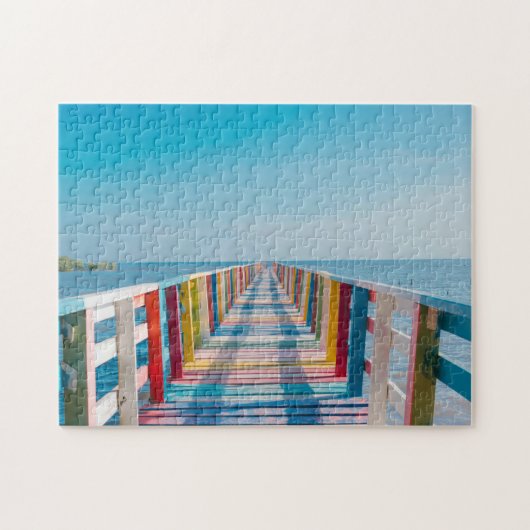 Regenbogenbrücke Puzzle (Horizontal)
