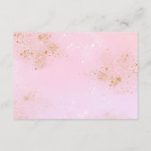 Regenbogenbücher für Kinder, Mädchendusche Begleitkarte (Rückseite)