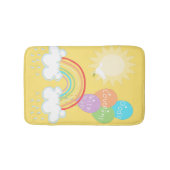 Regenbogenbündnis | Sun Dove Olive Balloons Badematte (Vorderseite)