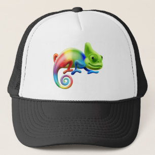 Regenbogenchamäleon Truckerkappe