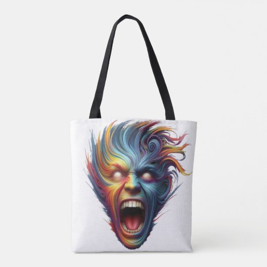 Regenbogencreme: Psychedelische emotionale Veröffe Tasche (Rückseite)