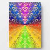 Regenbogendamus Fotoplatte (Vorderseite)