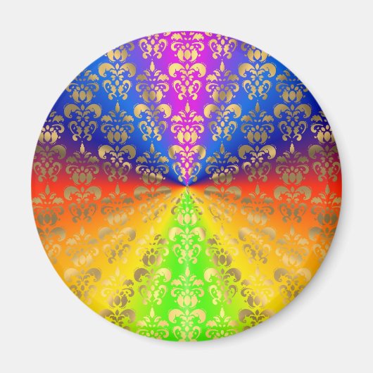 Regenbogendamus Magnet (Vorne)