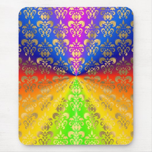 Regenbogendamus Mousepad (Vorne)