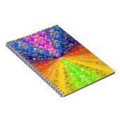 Regenbogendamus Notizblock (Rechte Seite)