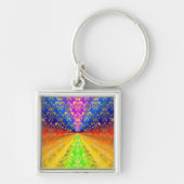 Regenbogendamus Schlüsselanhänger (Vorne)