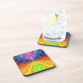 Regenbogendamus Untersetzer (Rechte Seite)