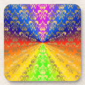 Regenbogendamus Untersetzer (Vorderseite)