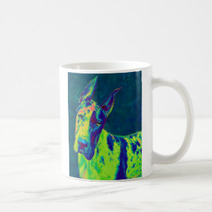 Regenbogendäne Kaffeetasse