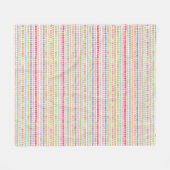 Regenbogendecke Fleecedecke (Vorderseite (Horizontal))