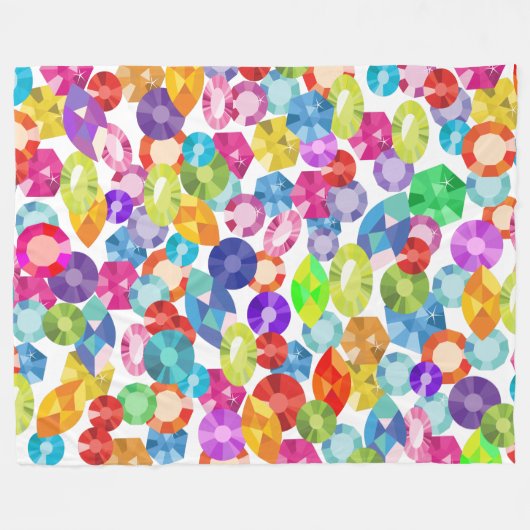 Regenbogendecke Fleecedecke (Vorderseite (Horizontal))