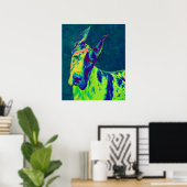 Regenbogendecke Poster (Heimbüro)