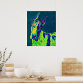 Regenbogendecke Poster (Küche)