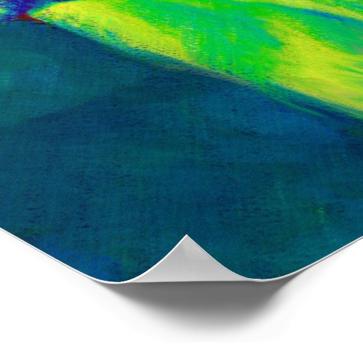 Regenbogendecke Poster (Ecke)