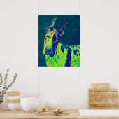 Regenbogendecke Poster (Küche)