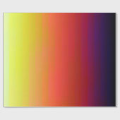 Regenbogendesign Geschenkpapier (Flach)