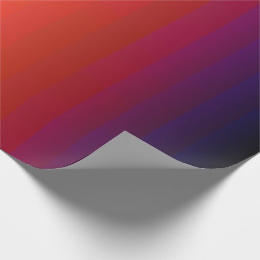 Regenbogendesign Geschenkpapier (Ecke)