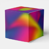 Regenbogendesign Geschenkschachtel (Rückseite)