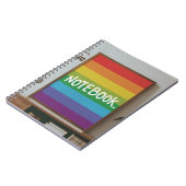 Regenbogendesign Notizblock (Linke Seite)