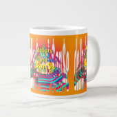 Regenbogendollar$ Und $en$e Jumbo-Tasse (Vorderseite Rechts)