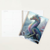 Regenbogendrache in der Schneefantasiekunst Planer (Anzeige)