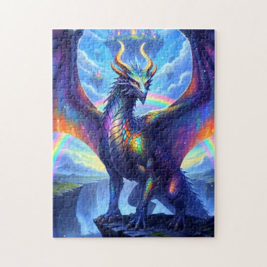 Regenbogendrache Puzzle (Vertikal)