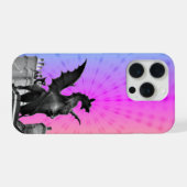 Regenbogendrachen-Handyhülle iPhone Hülle (Rückseite (Horizontal))