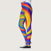 Regenbogendrehung Leggings (Links)