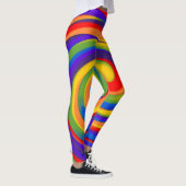 Regenbogendrehung Leggings (Rechts)
