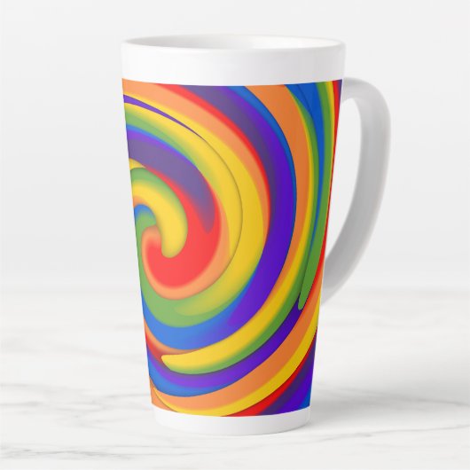 Regenbogendrehung Milchtasse (Rechte Ecke)