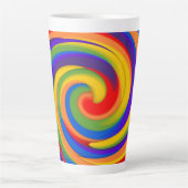 Regenbogendrehung Milchtasse (Vorderseite)