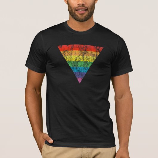 Regenbogendreieck T-Shirt (Vorderseite)