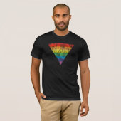 Regenbogendreieck T-Shirt (Vorne ganz)