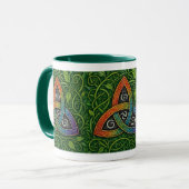 Regenbogendreieck Tasse (Vorderseite Links)