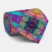 Regenbogendruck Krawatte (Gerollt)