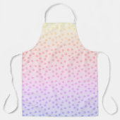 Regenbogendrucke Schürze (Vorderseite)