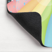 Regenbogendusche Mousepad (Ecke)
